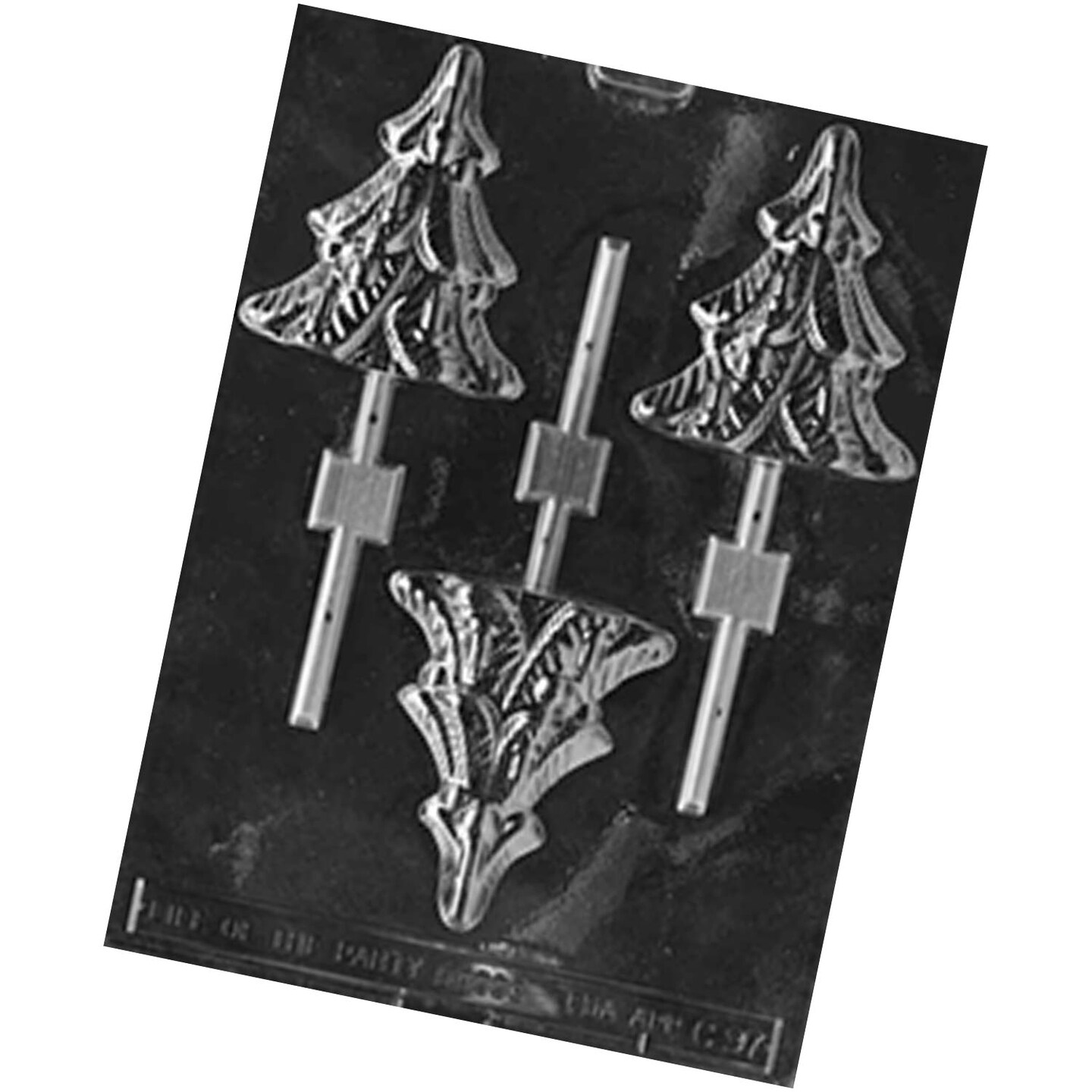 Christmas Tree Lollipop Mold for Holiday Chocolate Treats