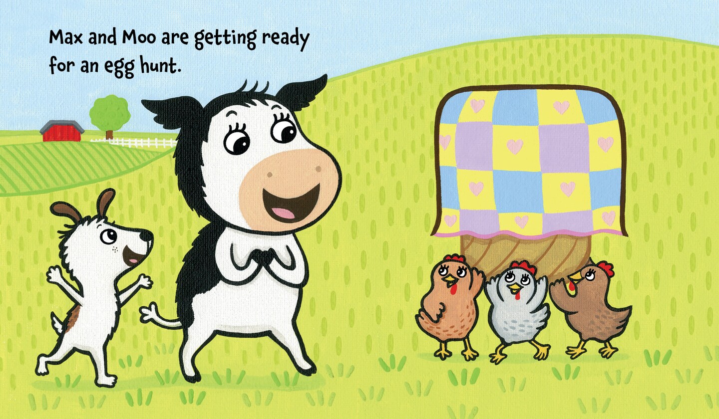 Egg Hunt with Max and Moo (a Lift-the-Flap Book)