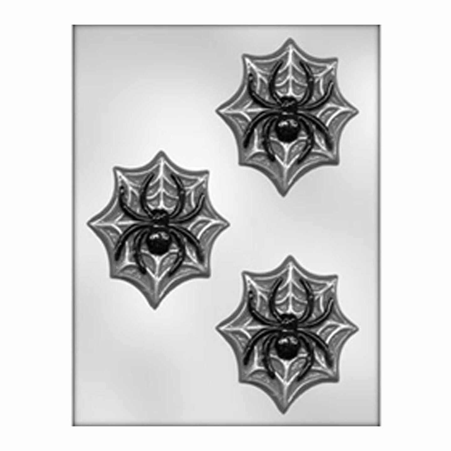 Spider on Web Chocolate Mold for Halloween Treats