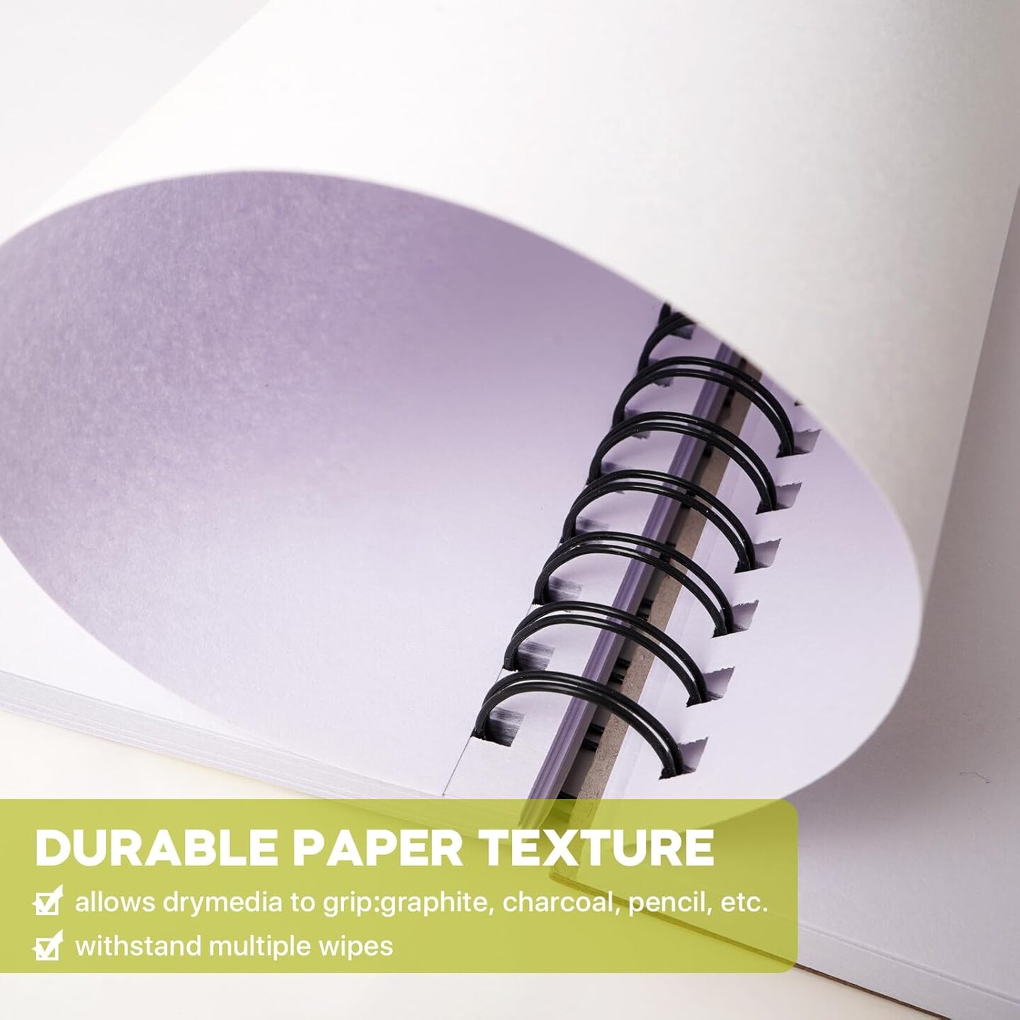 9x12” Double-Sided Hardbound Sketchbook – 60 Sheets Heavyweight Acid-Free Paper