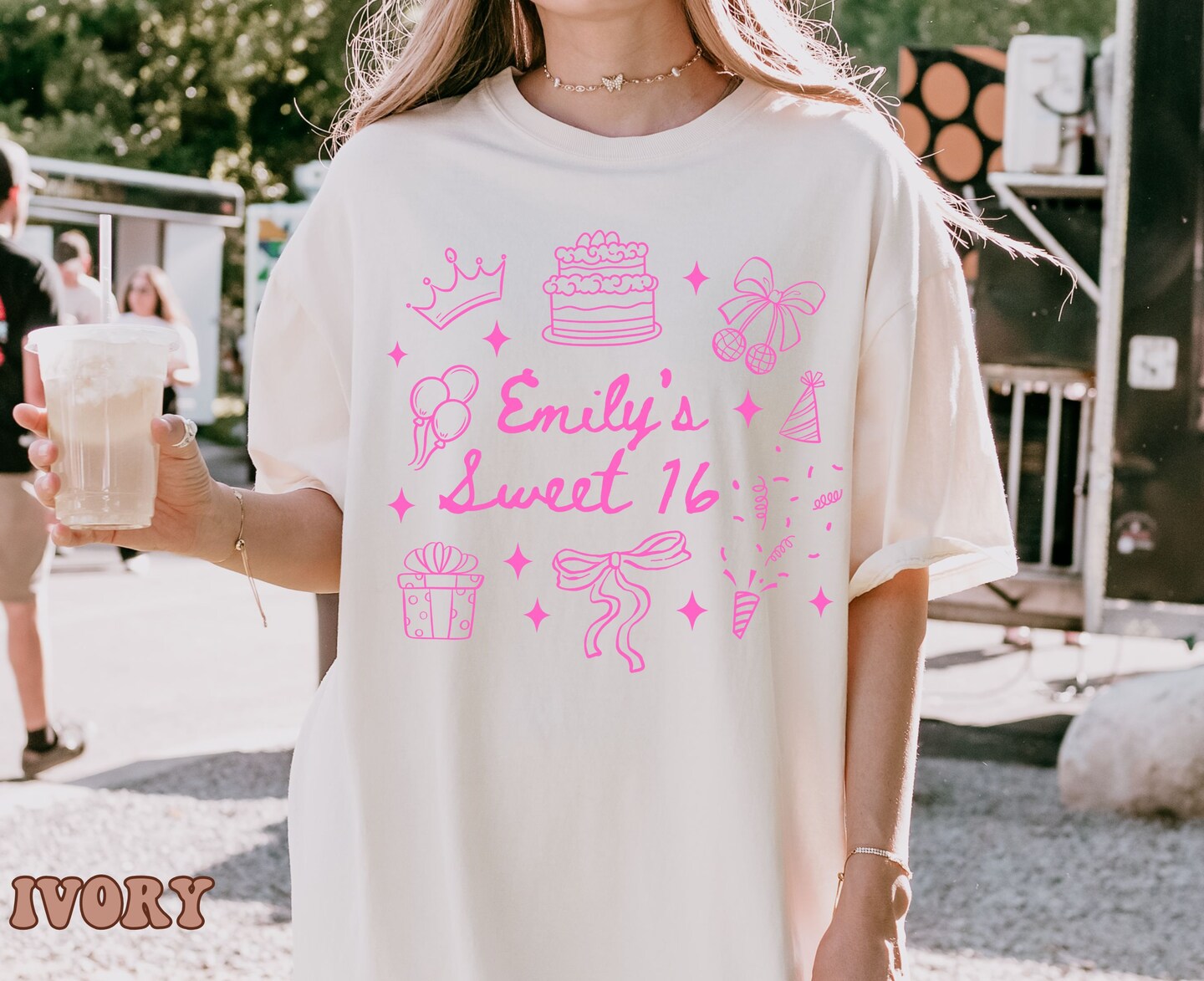 Custom 16th Birthday shirt For Her, Personalized name 16th Birthday Girl Gift, Sweet 16 Gifts For Daughter, Cute 2009 gift, Sixteen Shirts product 5