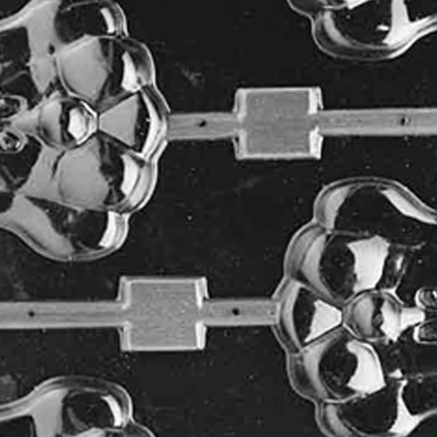 Hound Lollipop Chocolate Mold