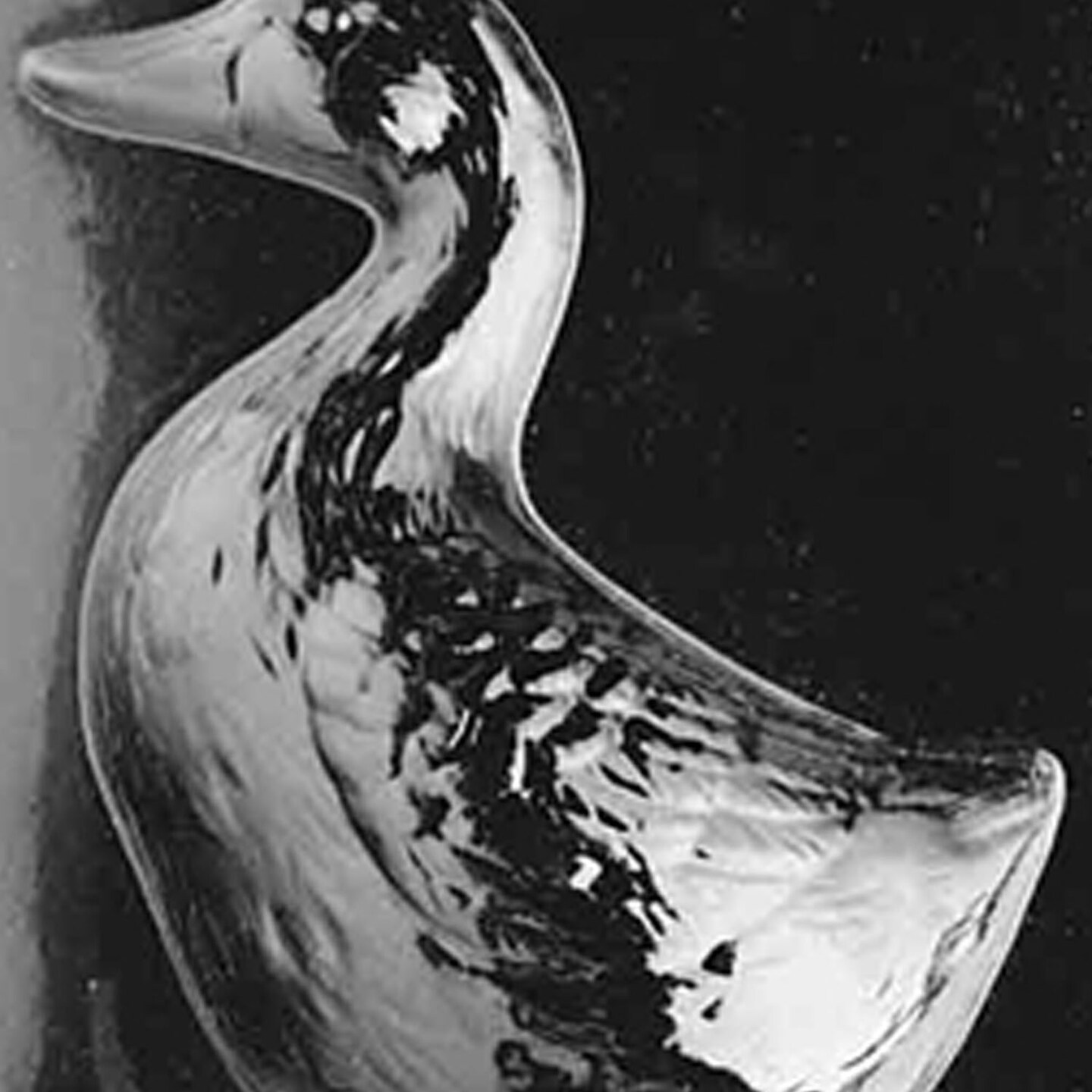 3D Goose Chocolate Mold Back