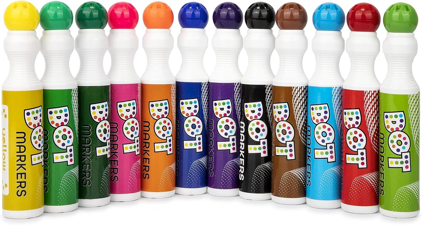 Washable Dot Markers for Toddlers