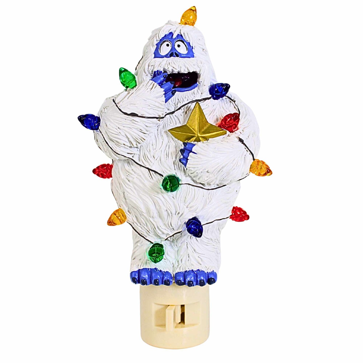Roman 6.0 Inch Tangled Bumble Night Light Christmas Nightlight