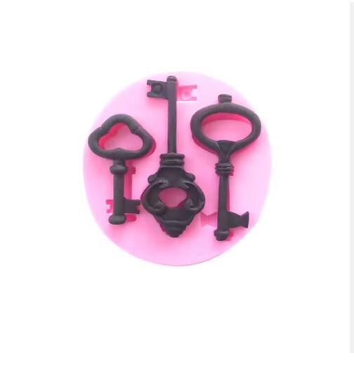 Old Keys Silicone Mold