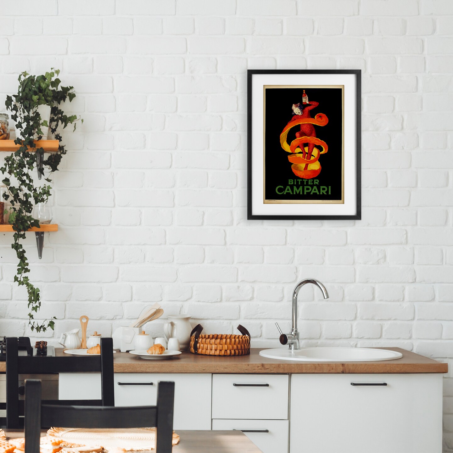 Stupell Industries Bitter Campari Advertisement Framed Print Under Glass, design by Marcus Jules