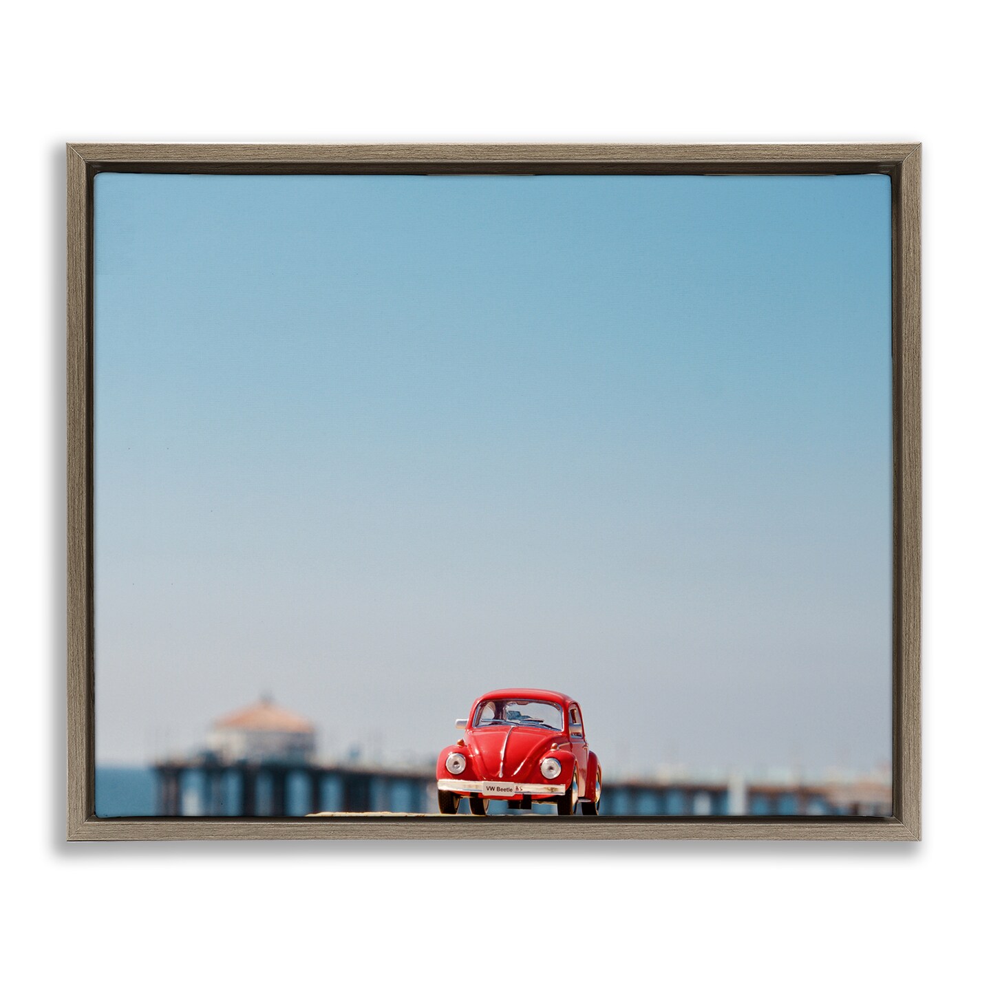 Stupell Industries Red Vintage Car Adventure Floating Frame, design by Ashley Singleton