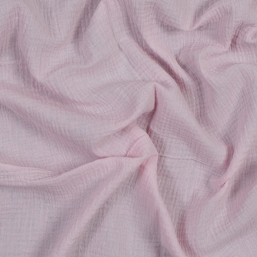1 Yard Baby Pink Double Cotton Gauze Talamanca Collection 50 inch Width