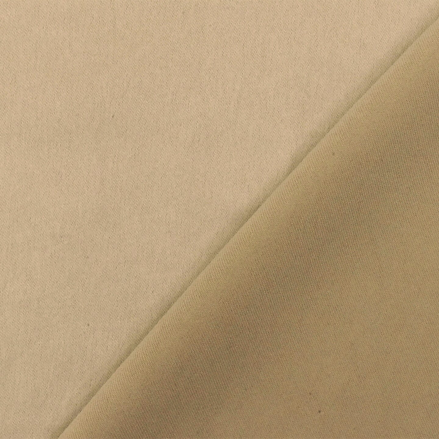 Beige Famous Designer Recycled Polyester Satin Woven Fabric By the Yard