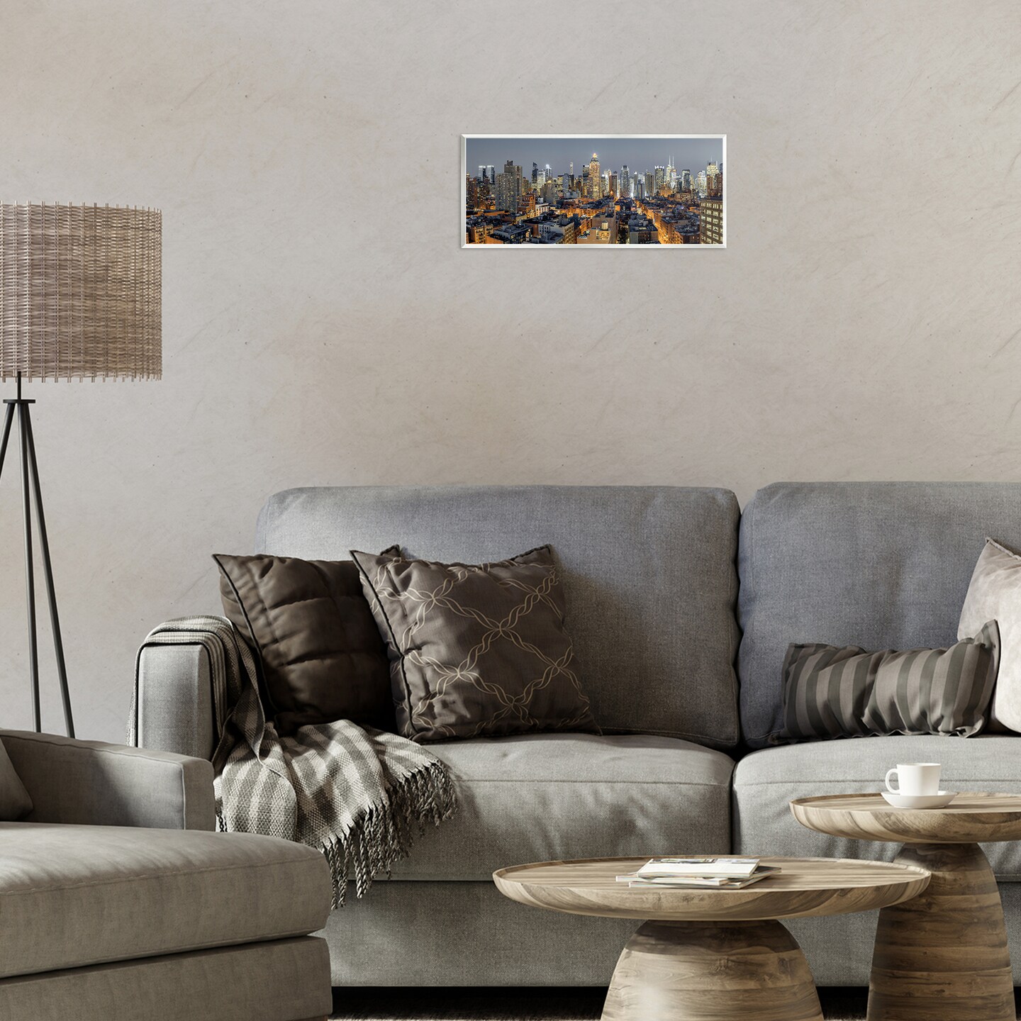 Stupell Industries Evening in New York City Wall Plaque, design by Assaf Frank