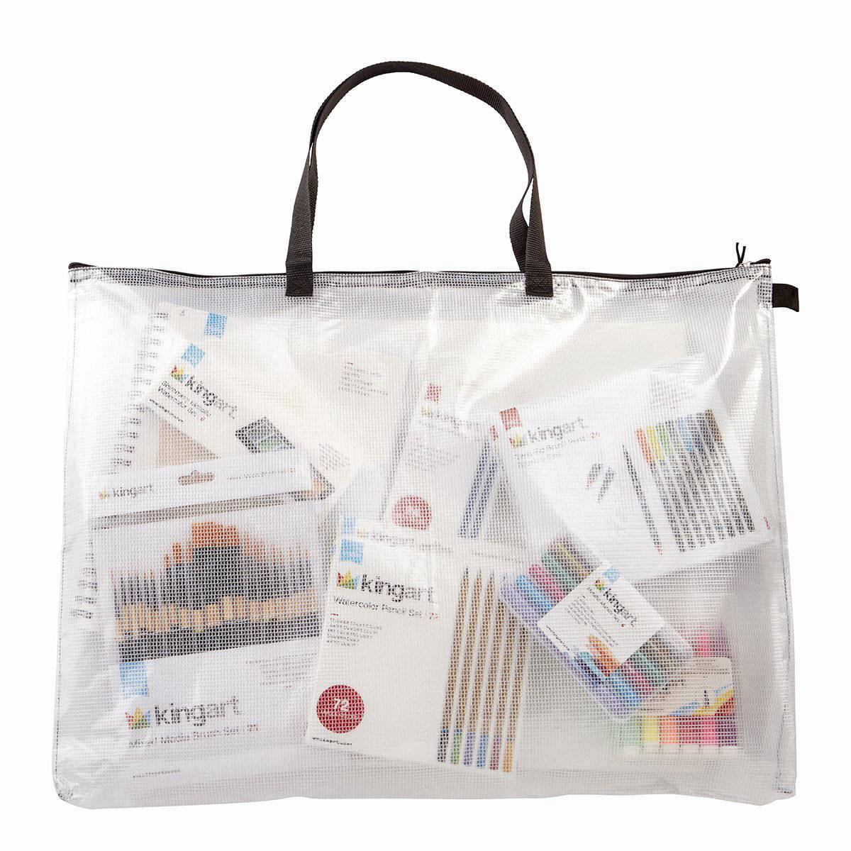 KINGART&#xAE; Vinyl Mesh Bag 20&#x22; X 25&#x22;