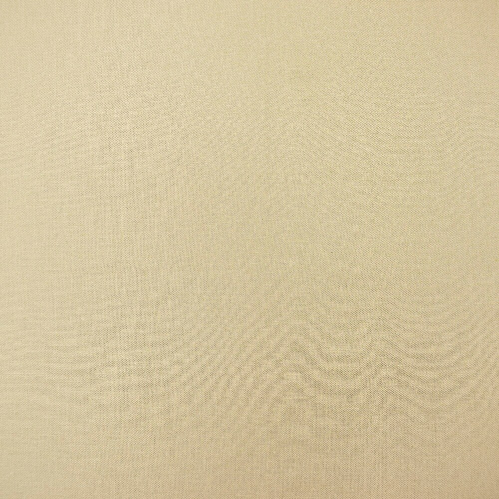 Natural Beige Viscose-Linen Solid Linen Look Woven Fabric By the Yard