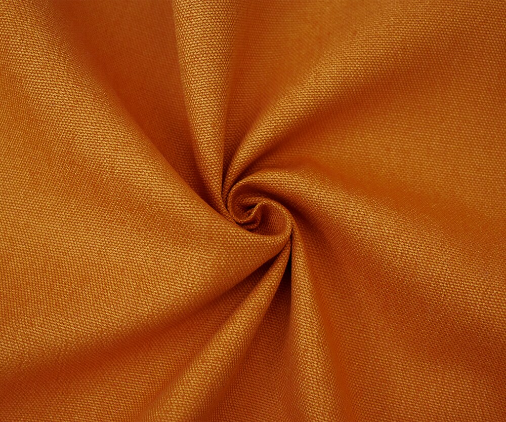 thumbnail interactive-video image 1 of Bright Orange Cotton Canvas Cushion Cover – Custom Size, Square/Rectangle, Farmhouse Style 1 of 5