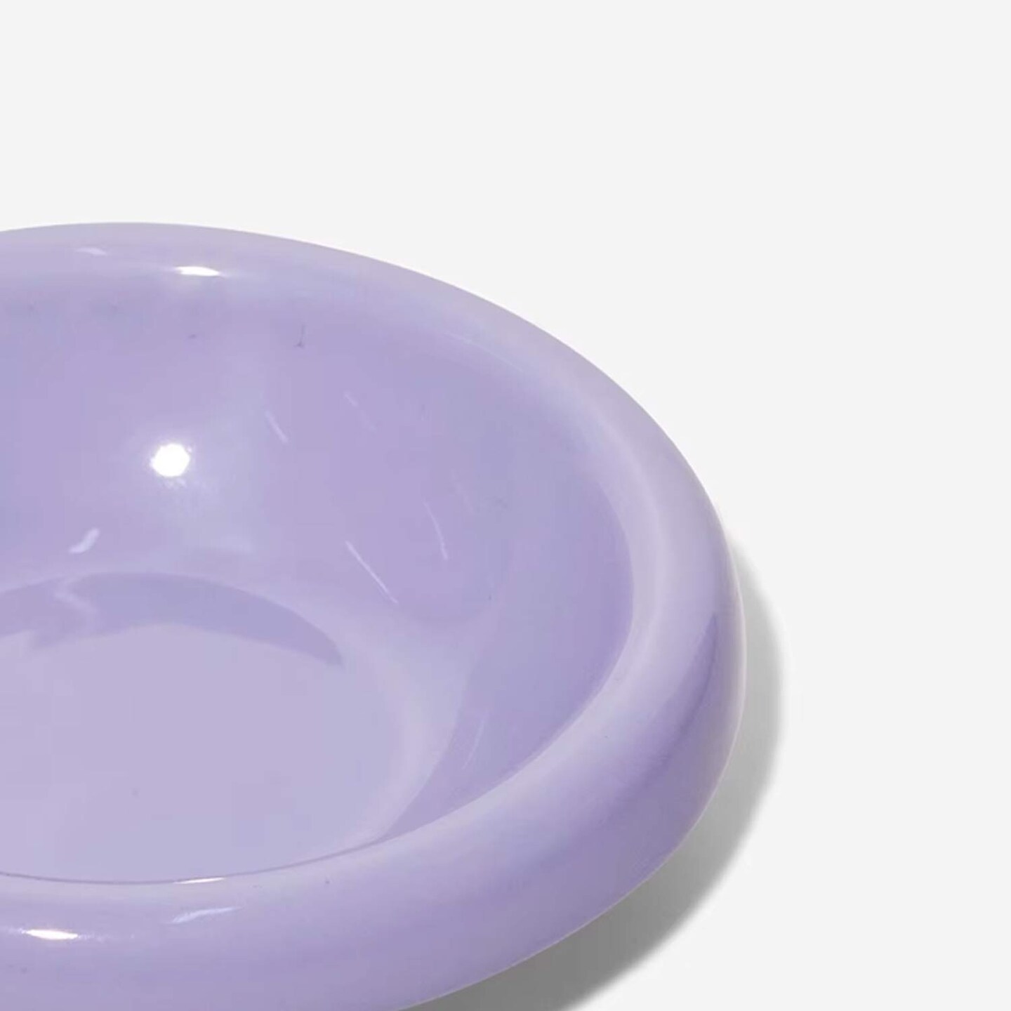 Cotton Blue Handcrafted Ceramic Pet Bowl Eco Friendly Glossy Finish Feeding Dish