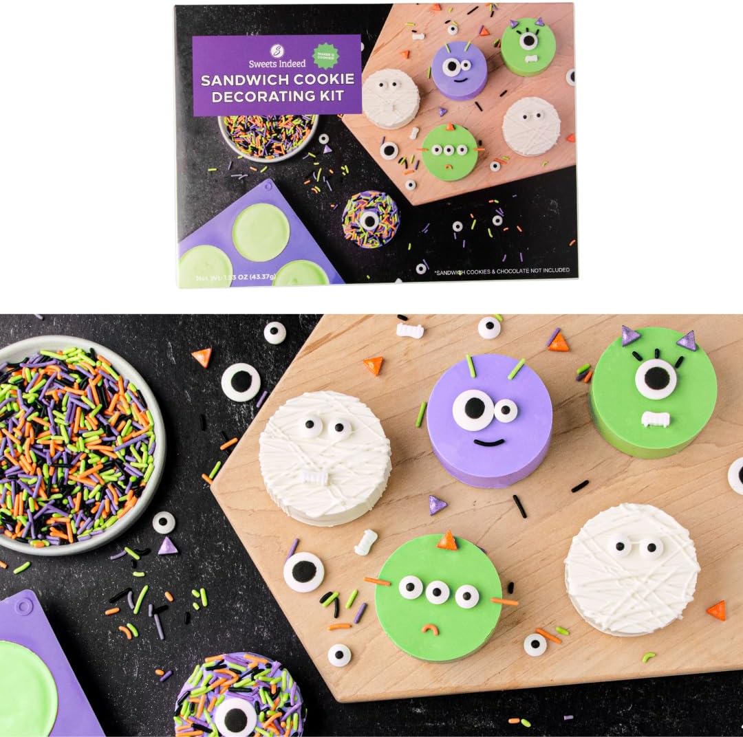 Sandwich Cookie Decorating Kit(Halloween)
