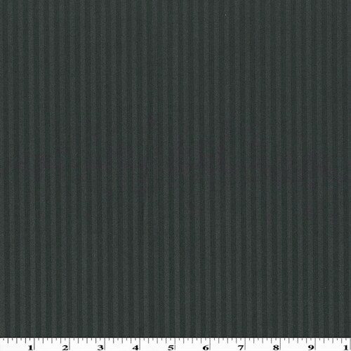Black - Charcoal Wool Blend Stripe Herringbone Suiting Fabric By the Yard