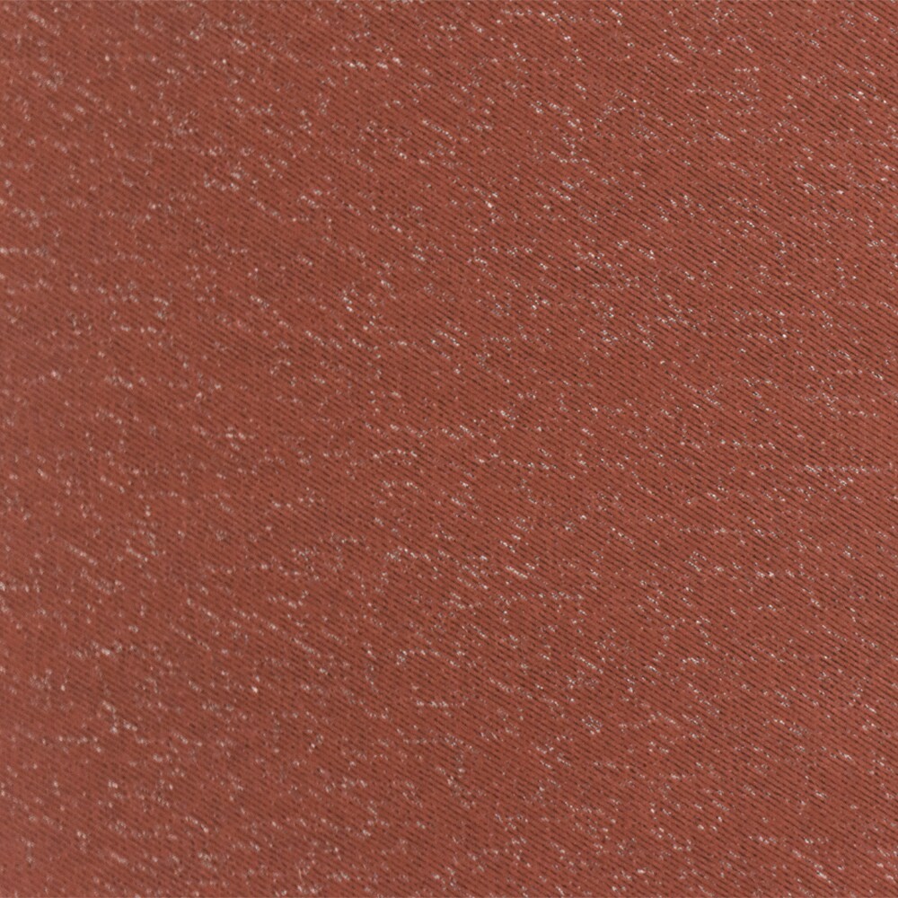 Rust Red Texture Overprinted Stretch Denim Fabric By the Yard