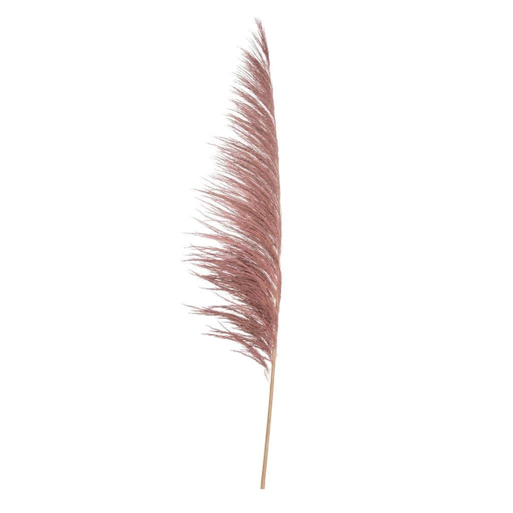 Vickerman 60-72" Dusty Rose Uva Palm Spray standing between 60 to 72 inches tall. Pack of 10.