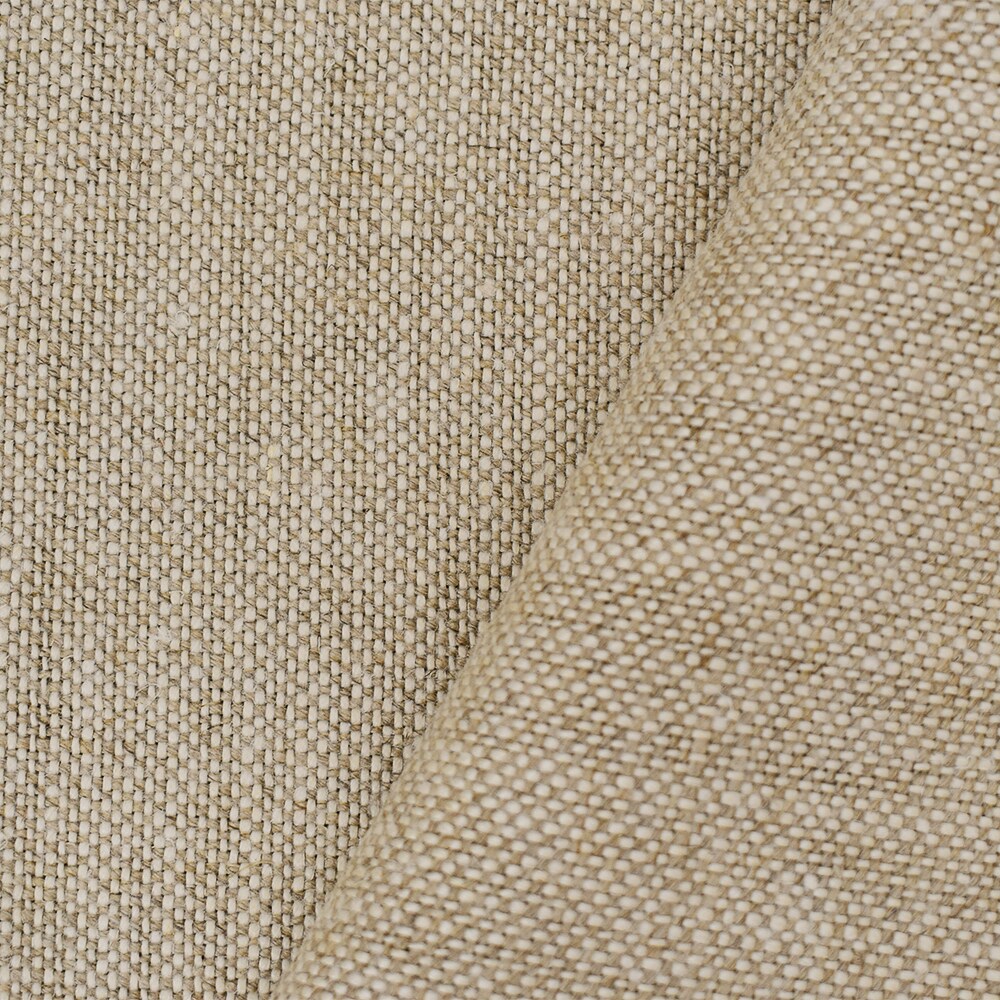 Natural Beige-White Moygashel Woven Irish Linen Home Decorating Fabric By the Yard