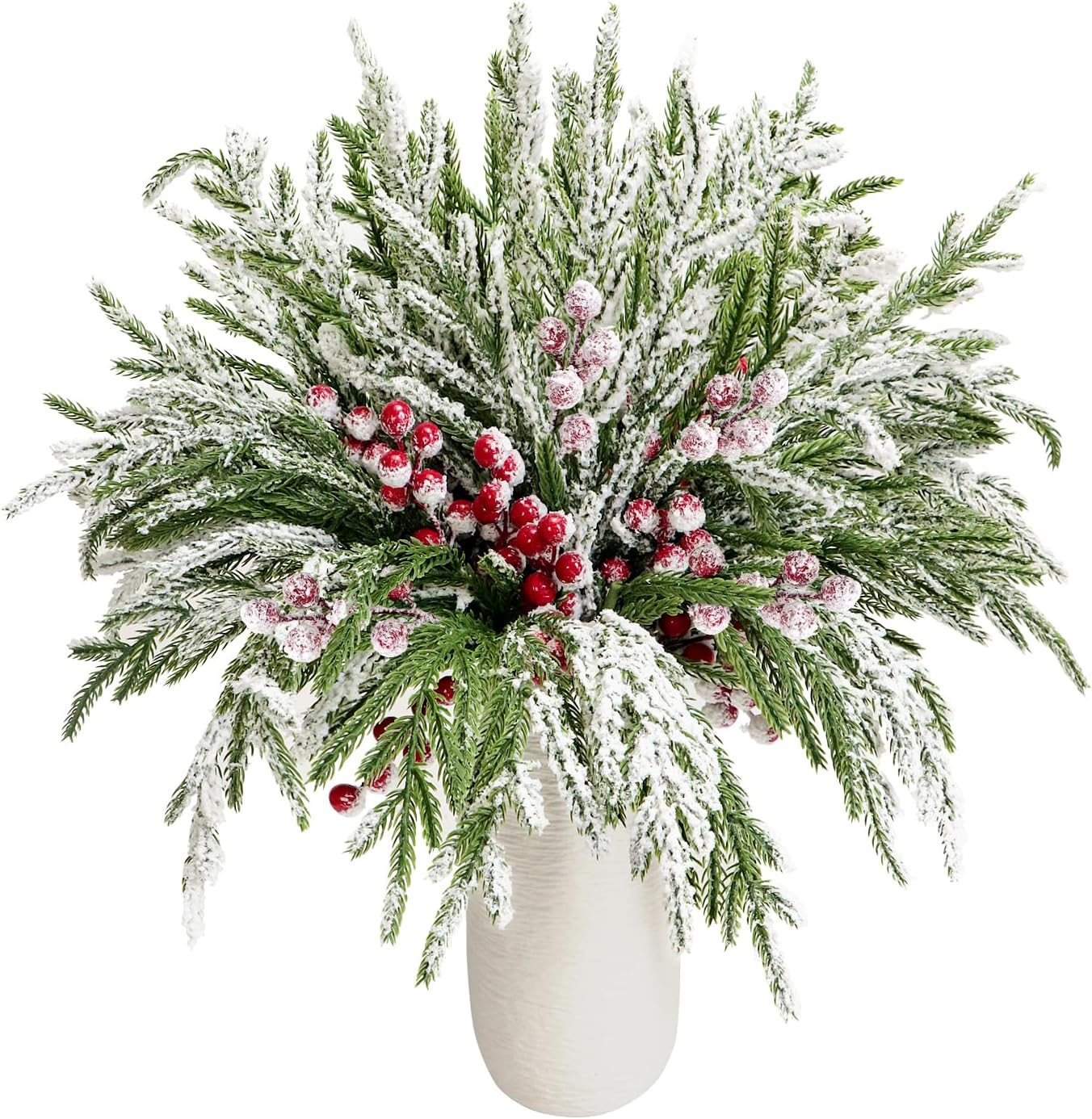 Norfolk Pine Branches (Snow)