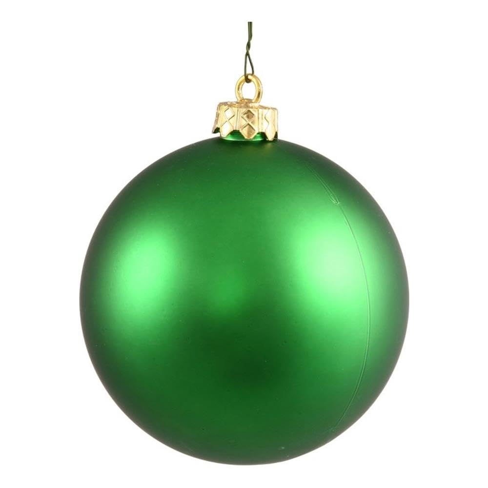 Vickerman 3&#x22; Christmas Green Matte Ball 32/Box - N596804M