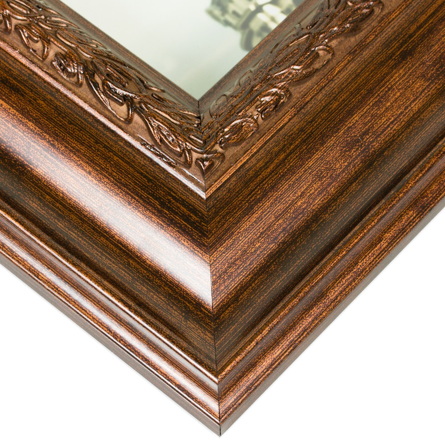 4x6 Picture Frame, Pompeii 2.125 Inch Polystyrene Moulding, Wall Display Frame for Art, Posters, or Photos by wallsthatspeak