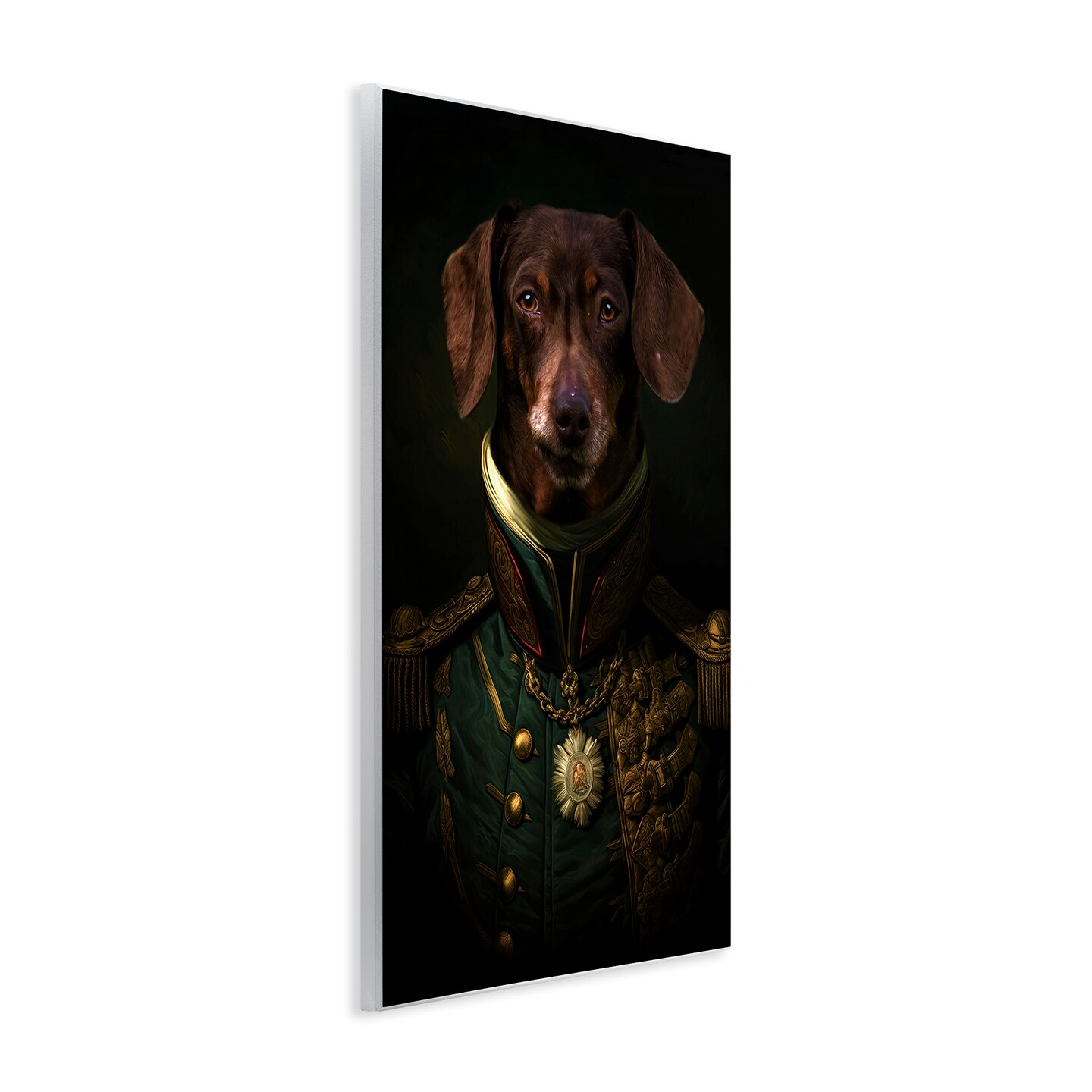 Stupell Industries Dapper Dachshund Portrait Wall Plaque, design by Kelley Parker