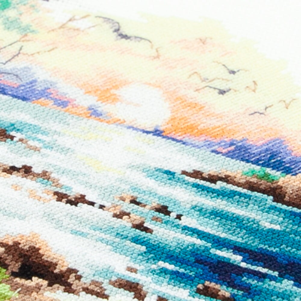 Sea Sunset 70-16 Counted Cross-Stitch Kit