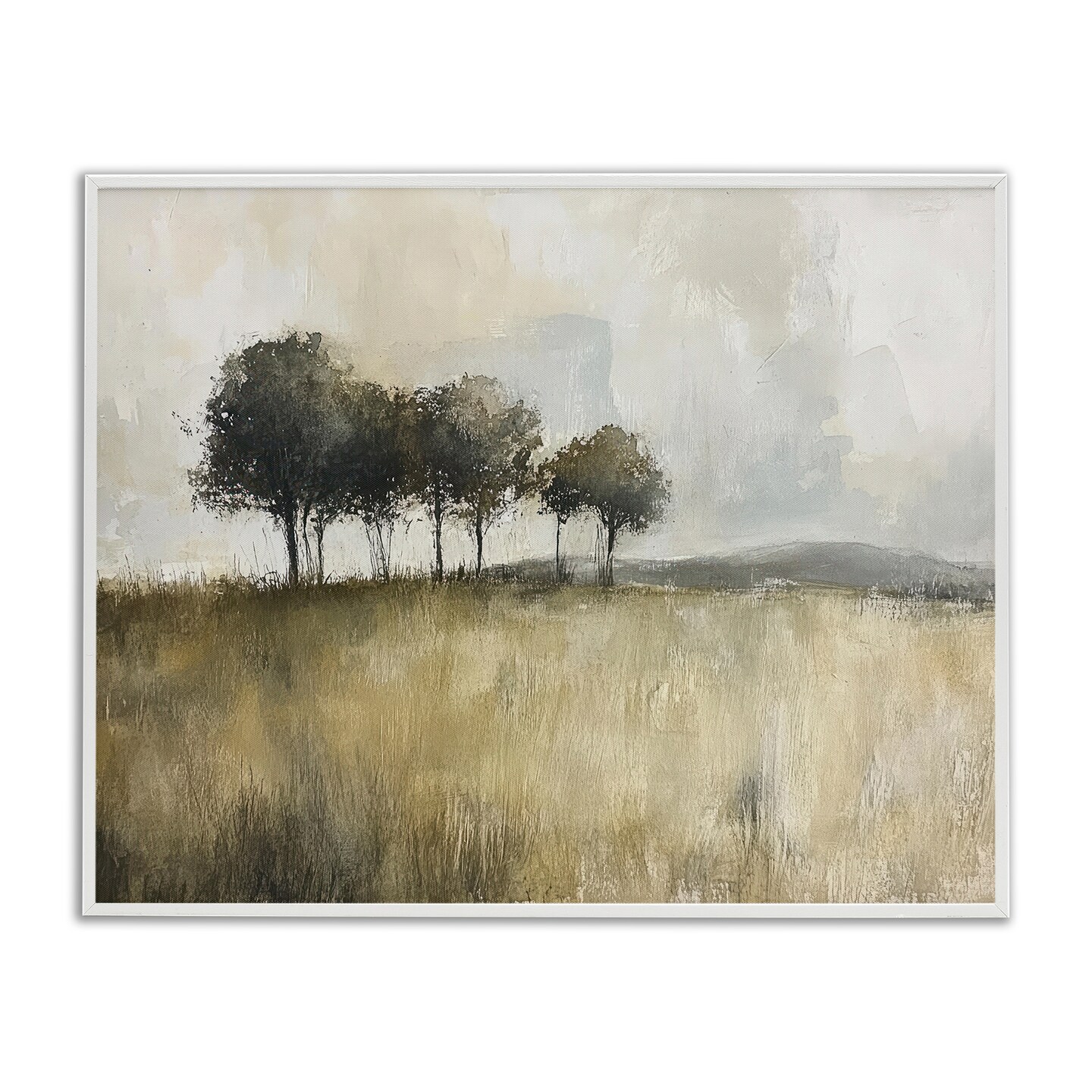 Stupell Industries Earthy Woodland Trees Framed Giclee, design by Mona Grace