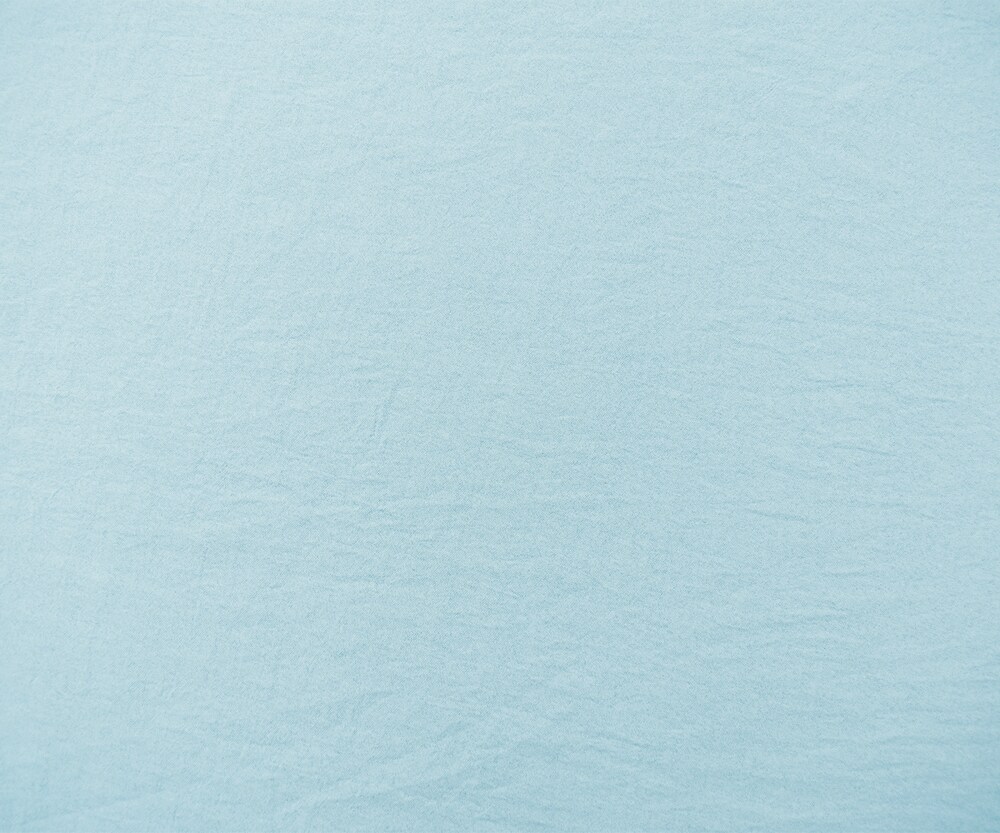 Sky Blue Polyester Air Flow CEY Crepe Solid Woven Fabric By the Yard