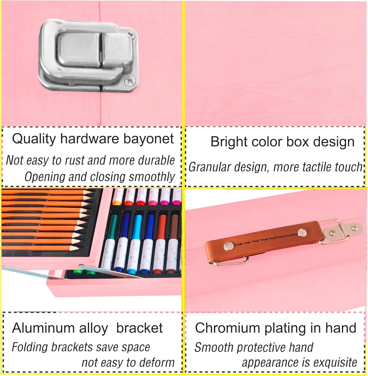 Art Set, 139 Pack Painting Drawing Art Supplies Kit with 2 Sketch Pads