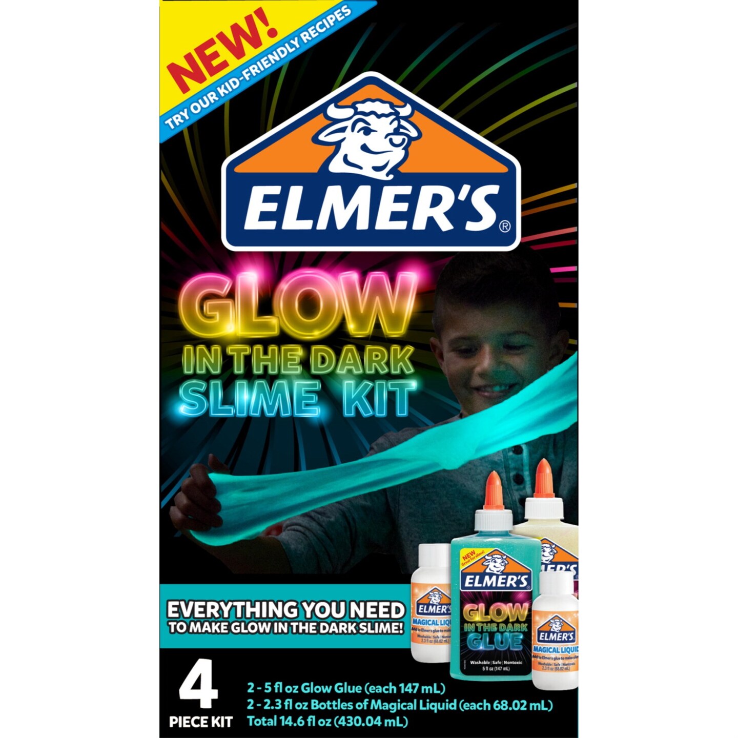 Elmer&#x27;s Glow in the Dark Slime Kit