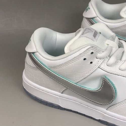 Nike SB Dunk Low Diamond Supply Co. White Diamond | MakerPlace by