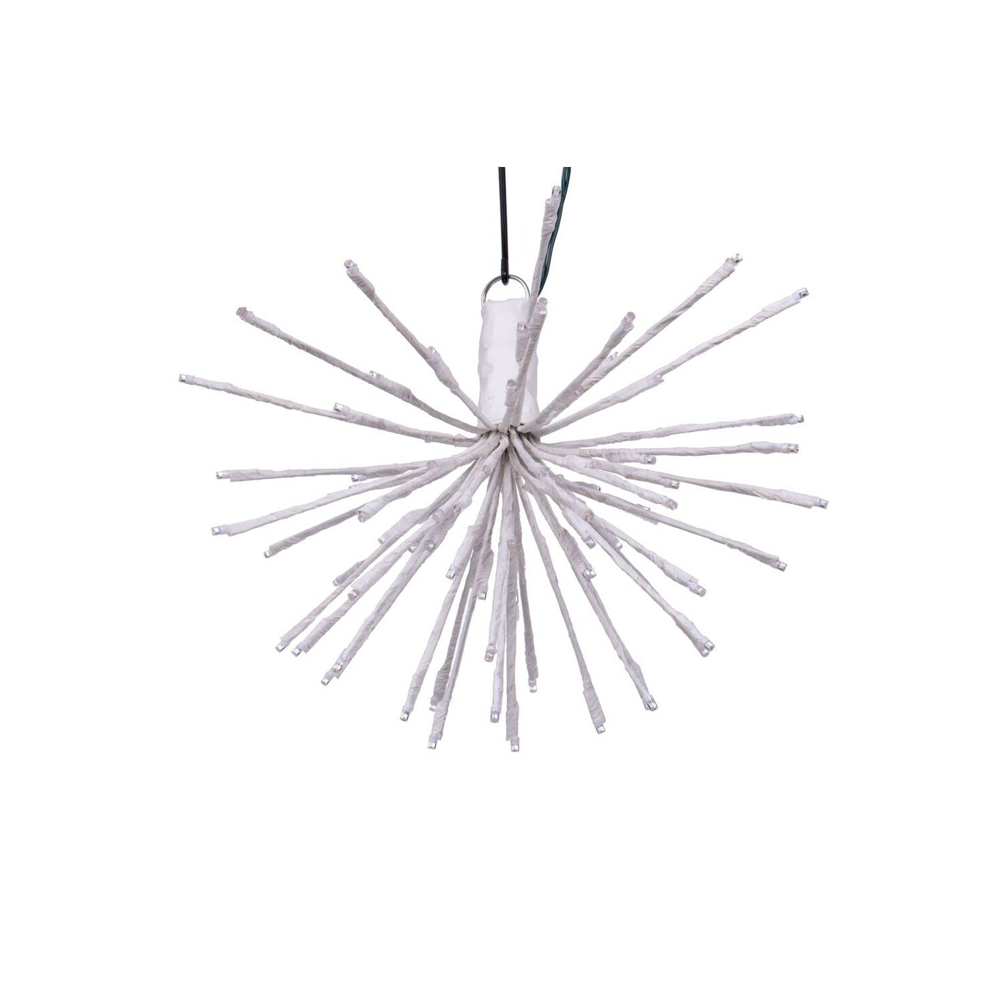 Vickerman 80Lt x 16" White Starburst Warm White 5mm LED Lights.