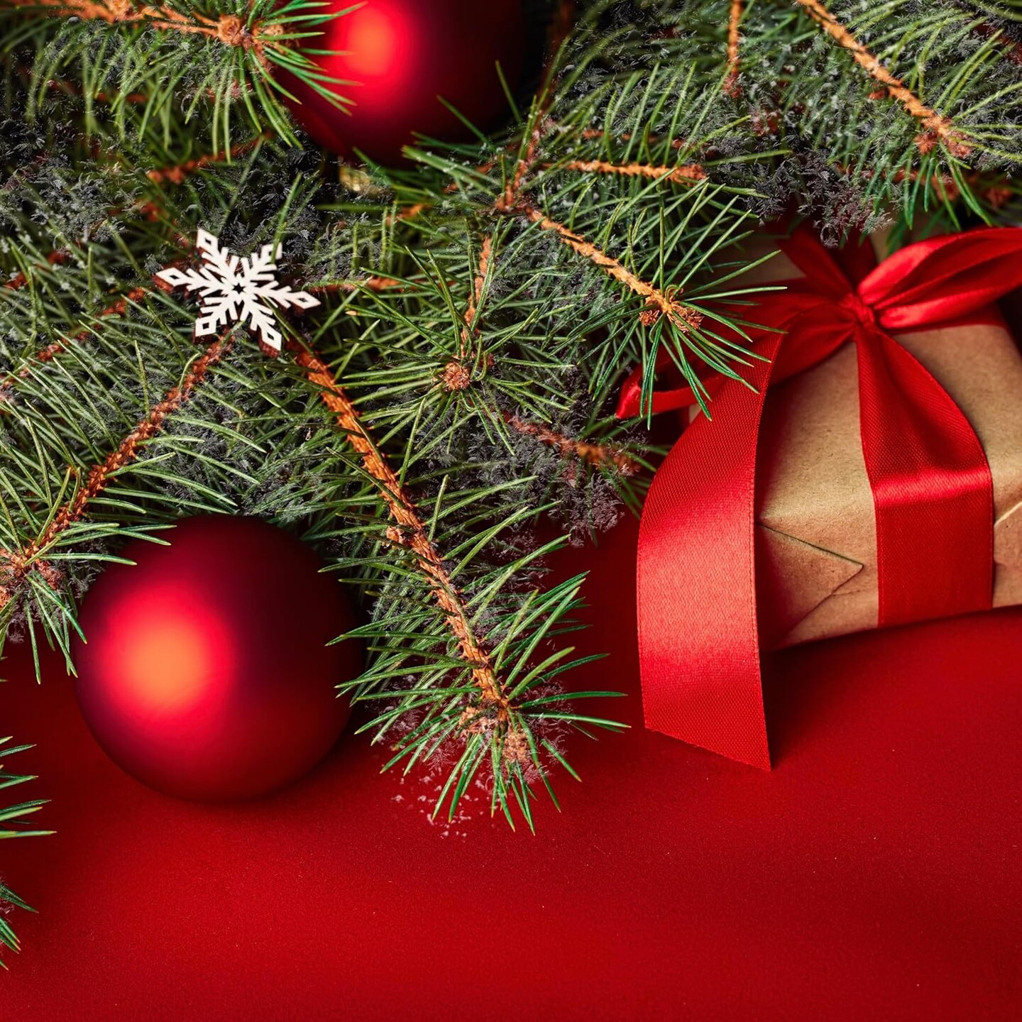 Artificial Pine Needles Christmas Small Pine Picks (Green)