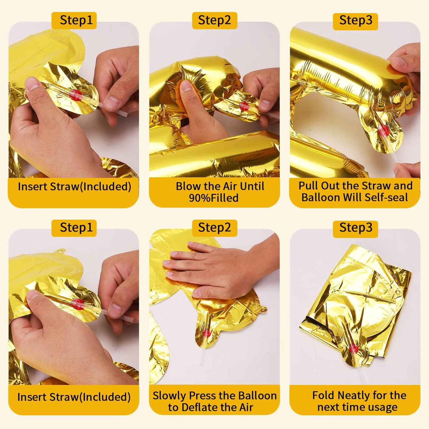 40 Inch 21 Number Balloons Gold Big Giant Jumbo Helium Number Digital 21 Foil Mylar Balloon (Gold 21)