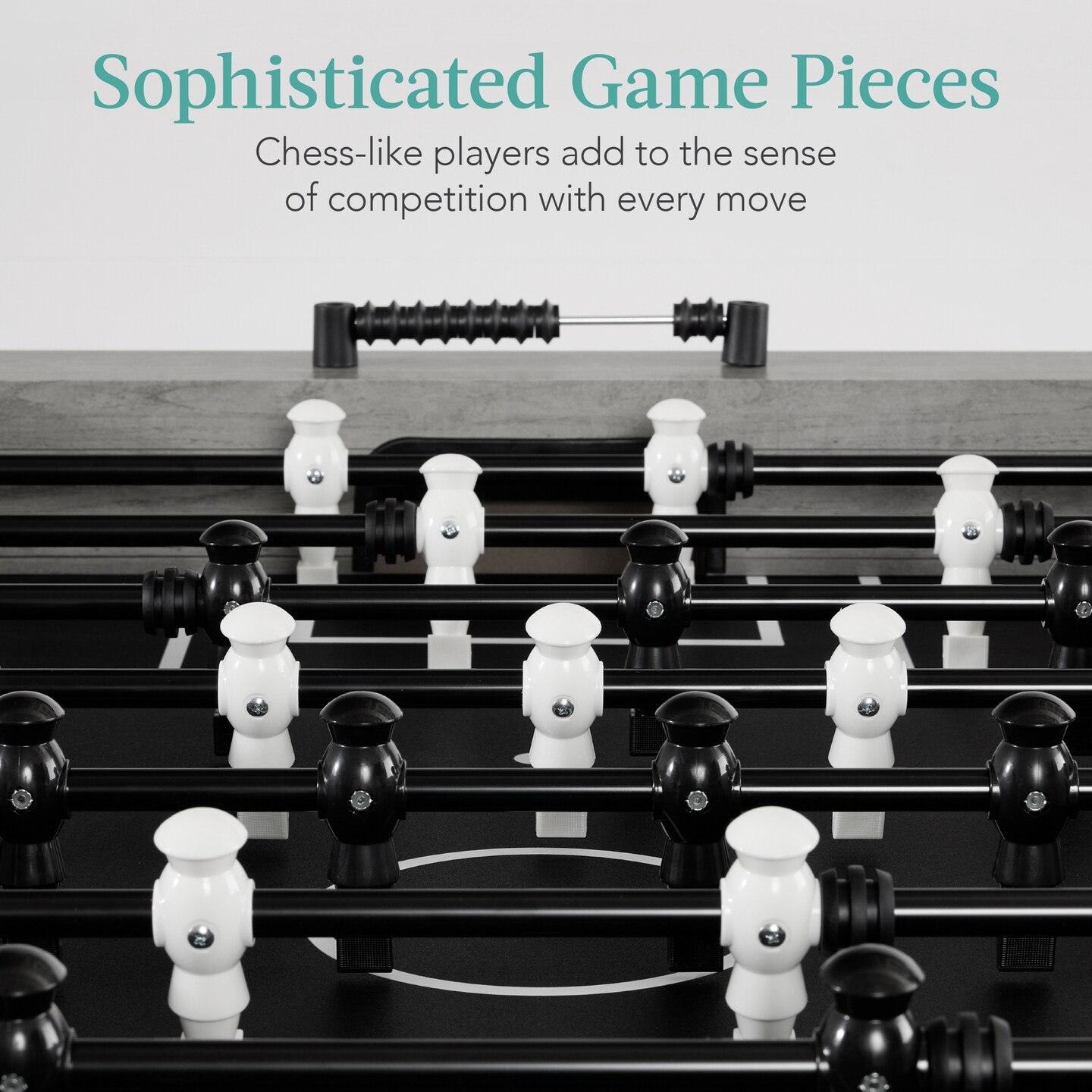 Best Choice Products Full Size 54in Regulation Foosball Table for Home, Game Room w/ 2 Balls, 2 Cup Holders