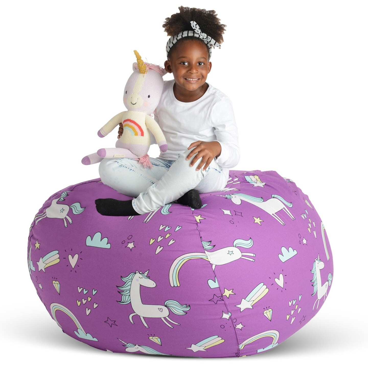 Creative QT Stuff 'n Sit Extra Large 38'' Bean Bag Storage Cover