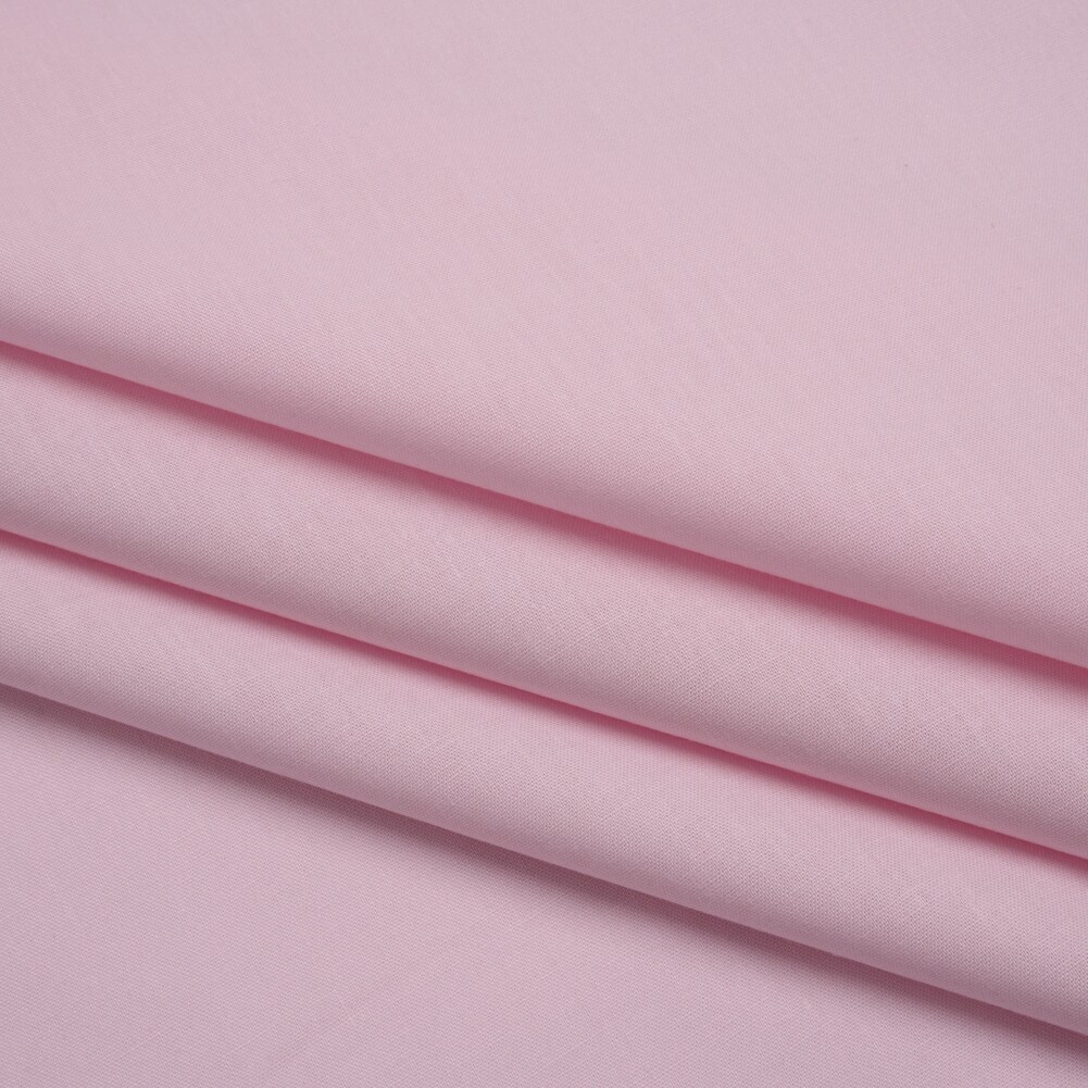 1 Yard Fairy Dust Pink Solid Quilting Cotton Fabric - Smooth Soft Hand and Supple Drape