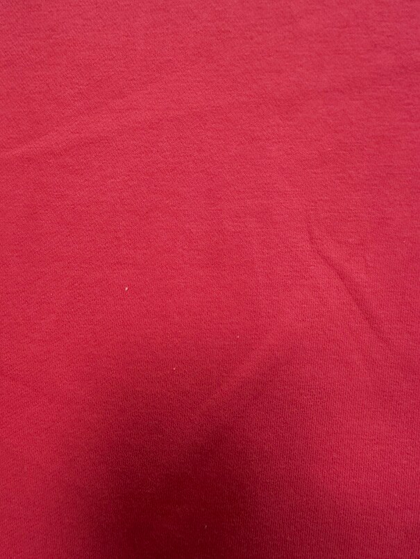 Hot Pink French Terry Knit Fabric By the Yard