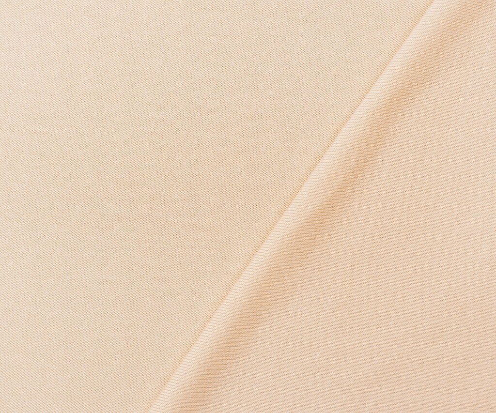 Light Peach Orange Bamboo Solid Stretch Jersey Knit Fabric By the Yard