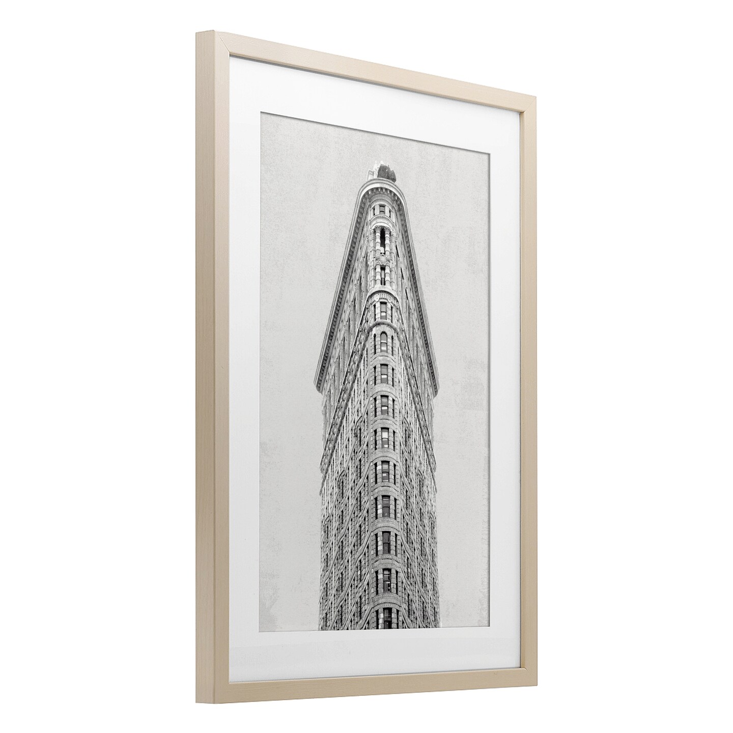 Stupell Industries Flatiron Building Architecture Framed Print Under Glass, design by Wild Apple Portfolio