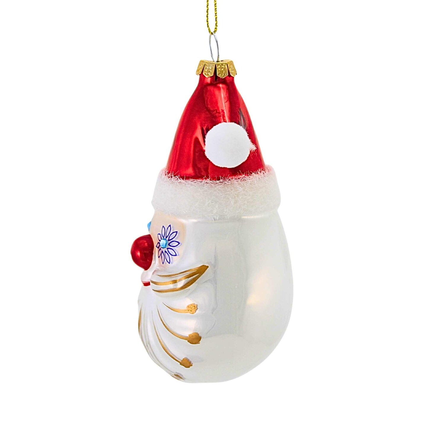 Cody Foster 4.0 Inch Vintage Retro Santa Christmas Tree Ornament , Christmas Decor Vintage Retro