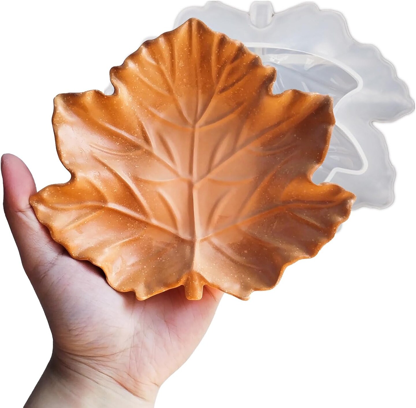 Tray Silicone Molds for Epoxy Resin(white)5 x 5 x 0.7 inches