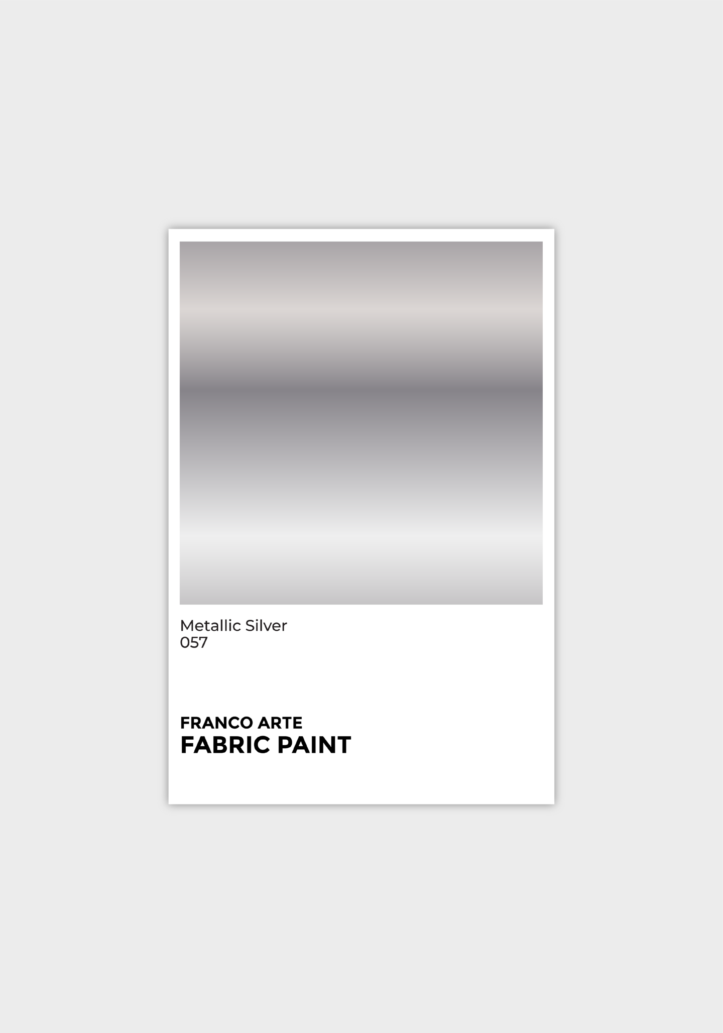 31057 Fabric Paint 1 U.S fl oz / Metallic Silver