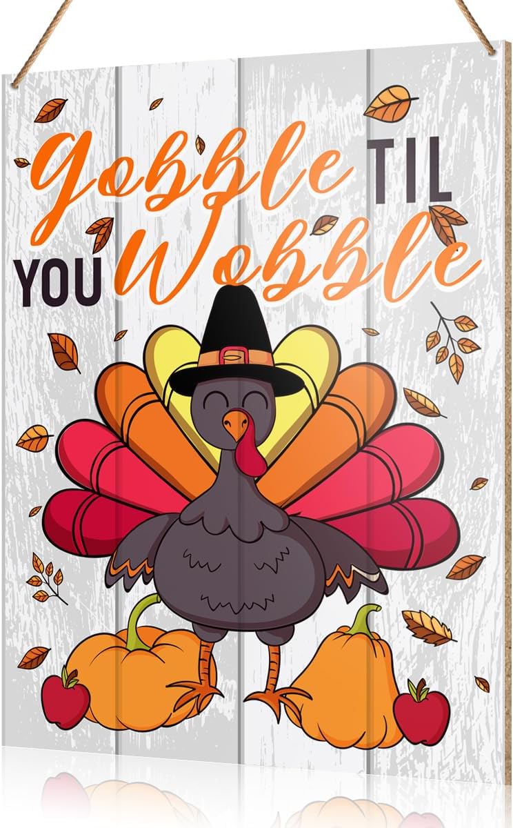 Thanksgiving Decorations Hanging Sign(J6)