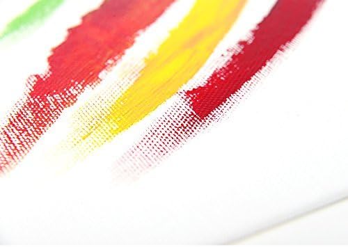 Canvas Panel Great for Students to Professional Artists(White - 24 Pack)
