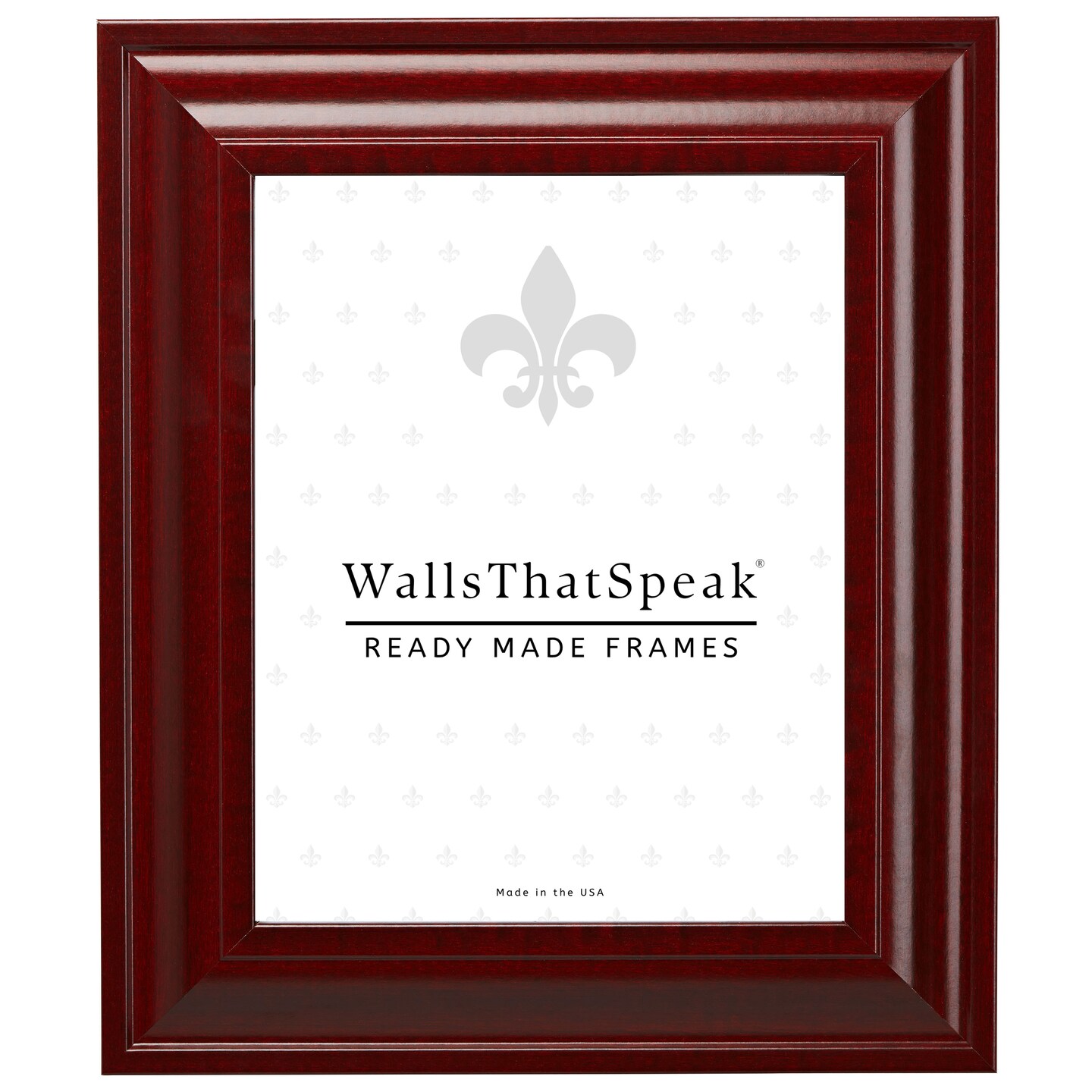24x24 Picture Frame, Upscale 2 Inch MDF Moulding, Wall Display Frame for Art, Posters, or Photos by wallsthatspeak