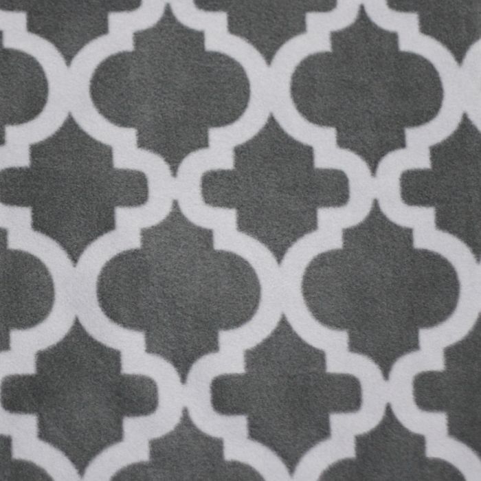 Chains Trellis Anti-Pill Fleece Fabric | By The Yard